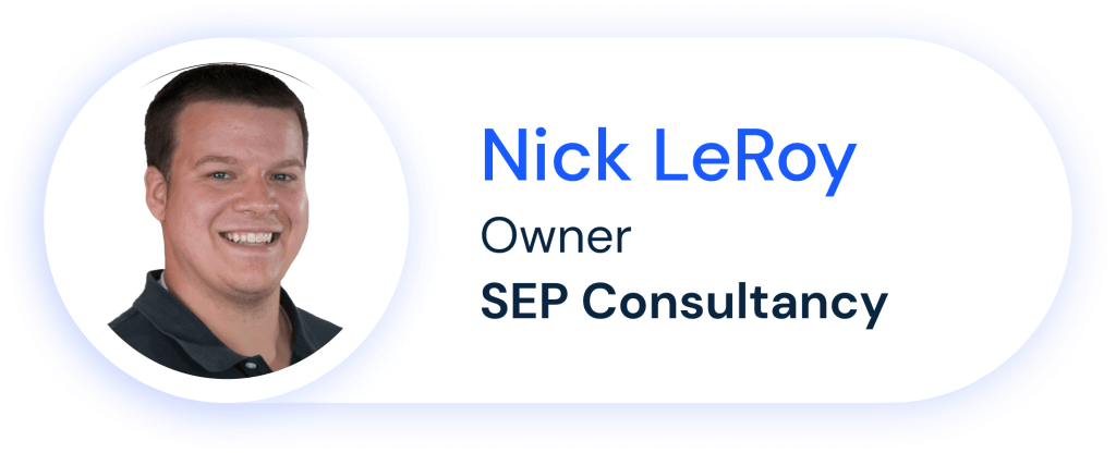 Theo Nick LeRoy – CEO của SEP Consultancy 