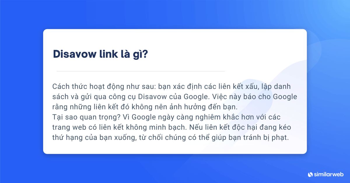 Disavow link 