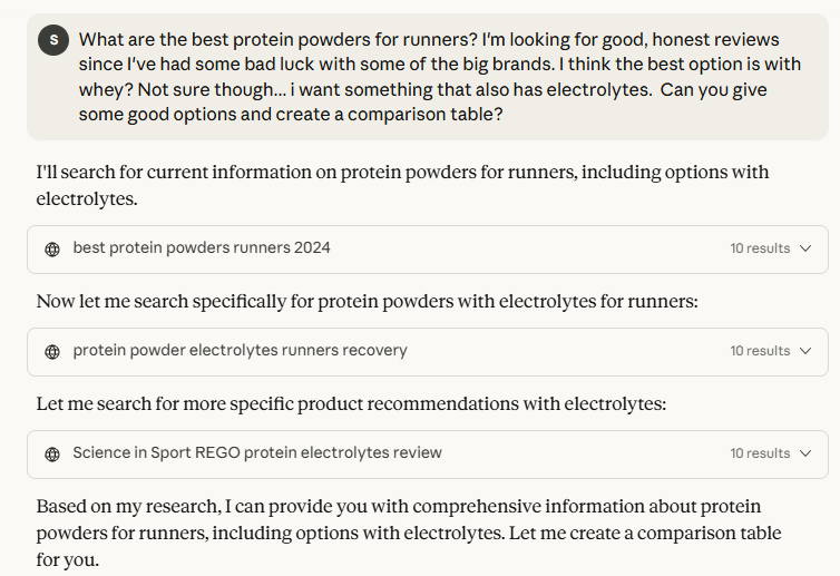 Các truy vấn phụ ở Claude