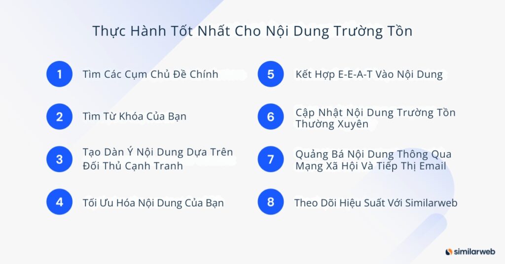 8 thực hành tốt nhất để tạo nội dung trường tồn