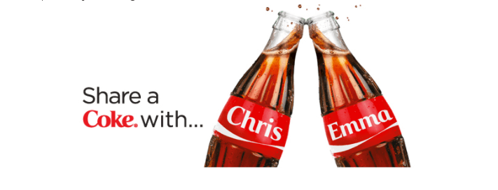 Chiến dịch "Share a Coke" của Coca-Cola