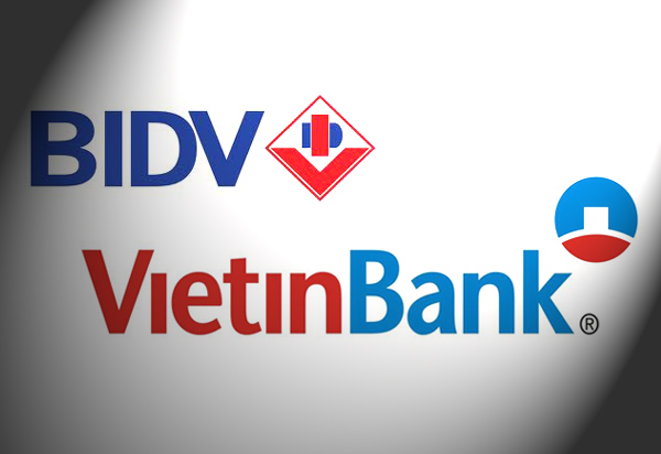 BIDV và Vietinbank ở vị trí bám đuổi với lượng traffic thấp hơn Vietcomnbak